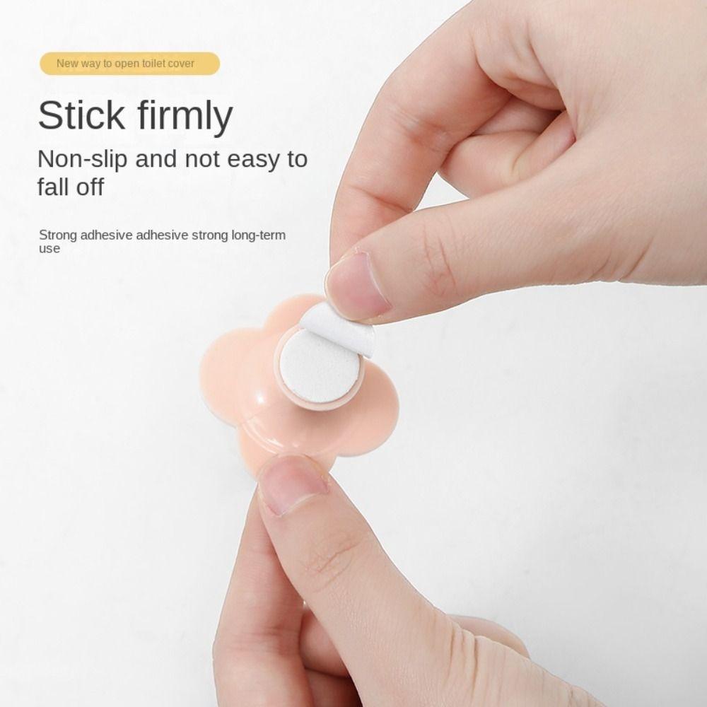 Labor-saving Flower Shaped Toilet Tank Button Universal Toilet Lid Lifter  Toilet