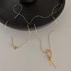 Youngglow Silver925 Knot Snake Chain Necklace (2color)
