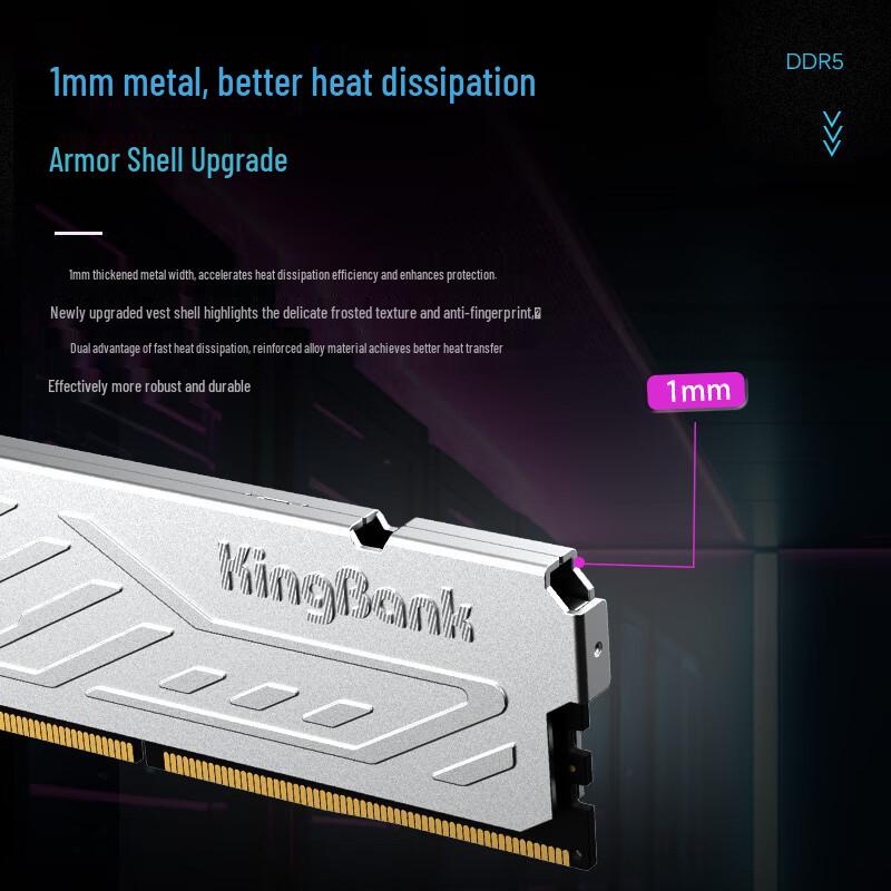 KINGBANK DDR5 6000MHz Desktop Memory Kit