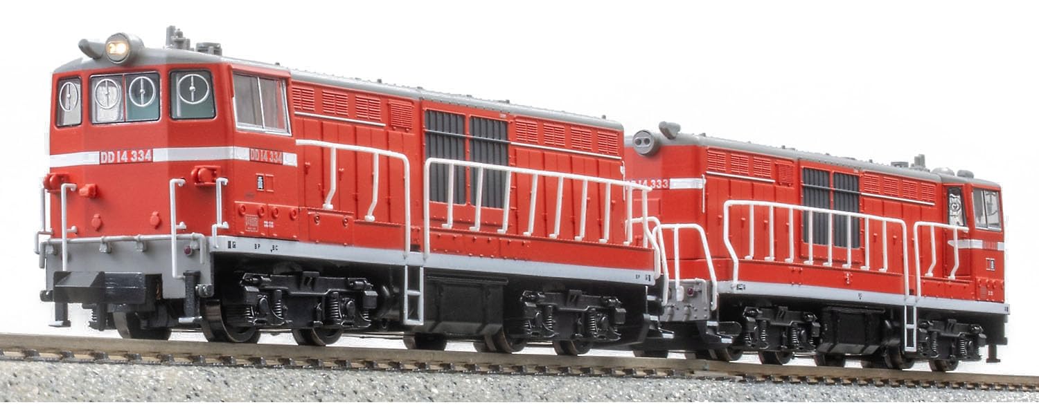 

Micro Ace N Gauge Standard Color Set rotary A8167 Model Railway Diesel Locomotive DD14-333 + DD14-334 Double-Headed (without head) -