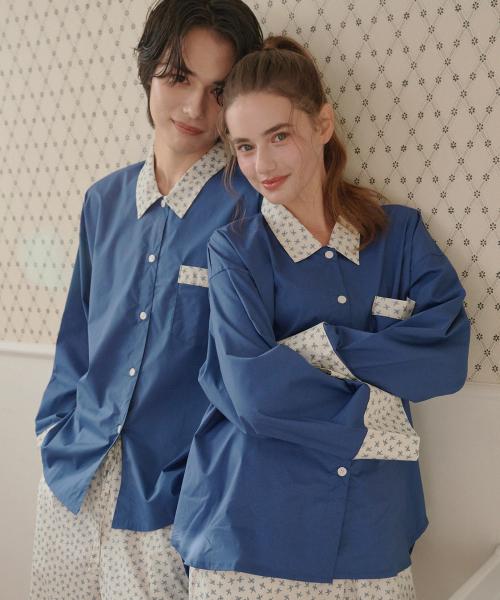 [OFF HOUR OBJET] [2SET] Elysian Bird Long Sleeve Pajama Set [Shipped from Korea] 100% Authentic