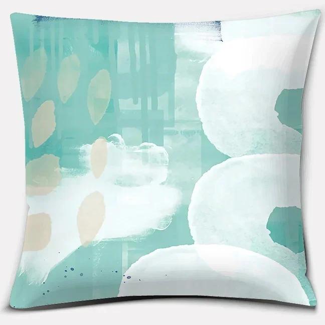 Summer color Series Pillow Gift Home Office Decoration Pillow Bedroom Sofa Car Cushion Cover Pillowcase