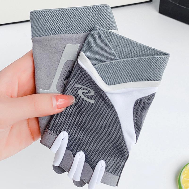 Fitness Half Finger Gloves Women's Half Finger Sports Summer Thin