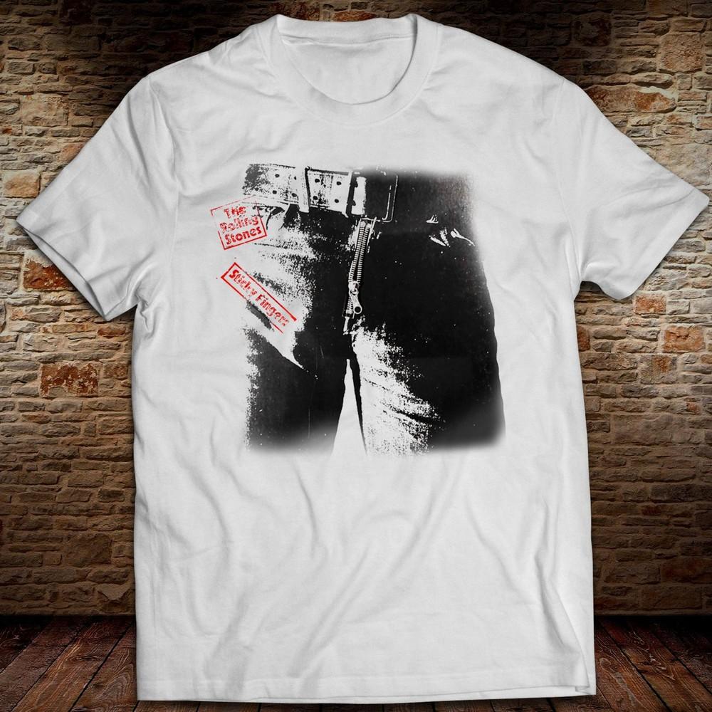 Sticky Fingers The Rolling Stones T-Shirt Brown Sugar Sway I Got the Blues Unisex T-Shirt S