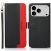 KHAZNEH For iPhone 17 Pro Case RFID Blocking Wallet PU Leather Phone Cover