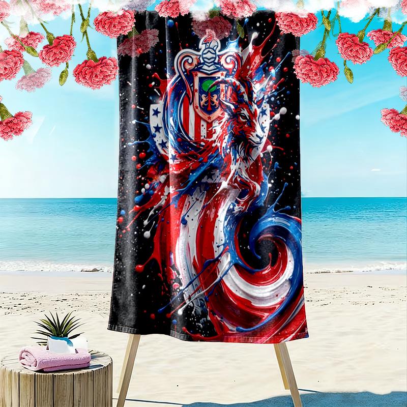 Chivas Guadalajara Print Beach Towel, Large Soft Quick Dry Towel for Beach Camping Swimming