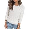 Women S Long Sleeve Round Neck Pullover Knit Sweater Casual Fall Winter