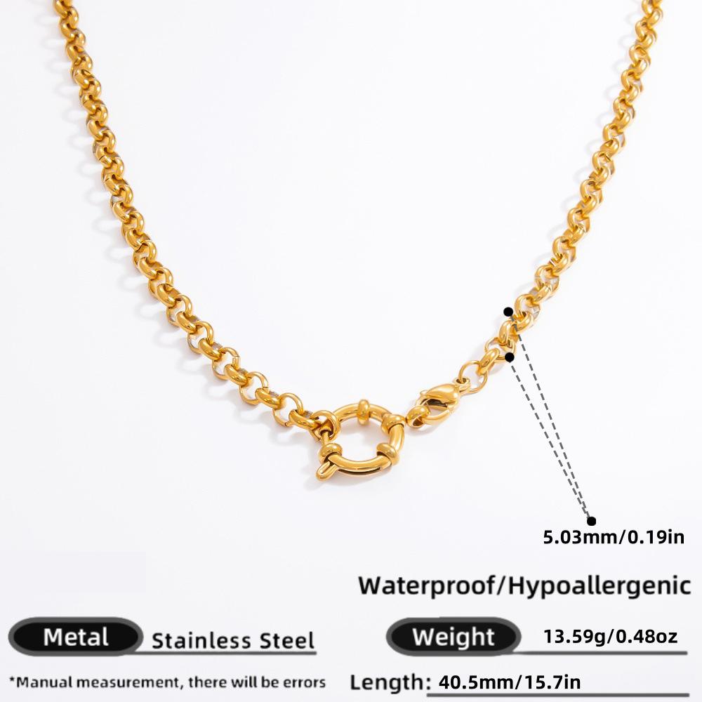 Sommer Meeresstil Bunter Muschel Seestern Anhänger 18K Vergoldeter Edelstahl Geschenk Schmuck