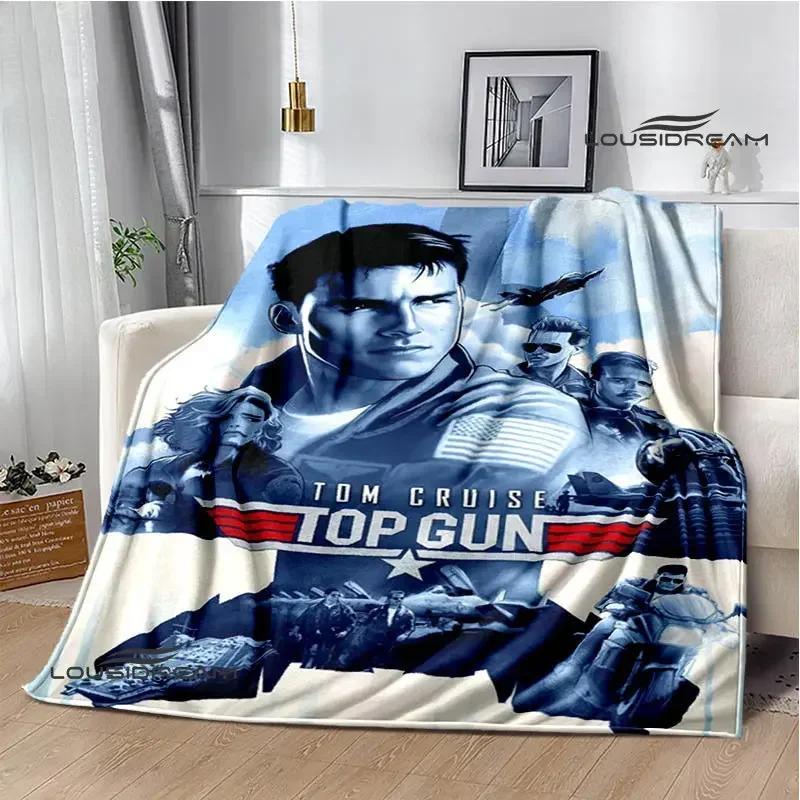 Movie TOP GUN printed blankets flannel Warm blanket throw blankets Picnic blanket Home Travel blanket Bedding Birthday Gift