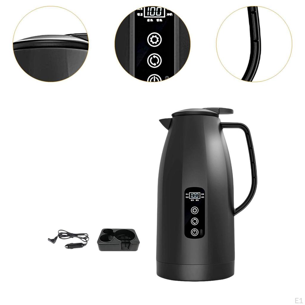 Car Kettle Boiler Fast Boiling Electric for Camping Road Trip
