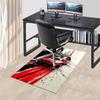 1PC car street art Carpet Office Rug Mat Home Decor Area Carpet Festival Gift Office desk chair carpet Longlasting Material