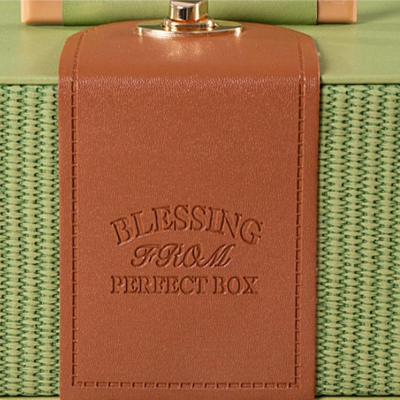 Handheld Gift Box Birthday Gift Packaging Empty Box Large leather Box Wedding candy souvenir Cosmetics storage box