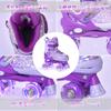 Inline Roller Skates for Roller Adjustable All Wheels For Unisex M Skates, Kids, Blades, Size, Kids, Illuminated, Glow, Durable, Quiet, Beginners,
