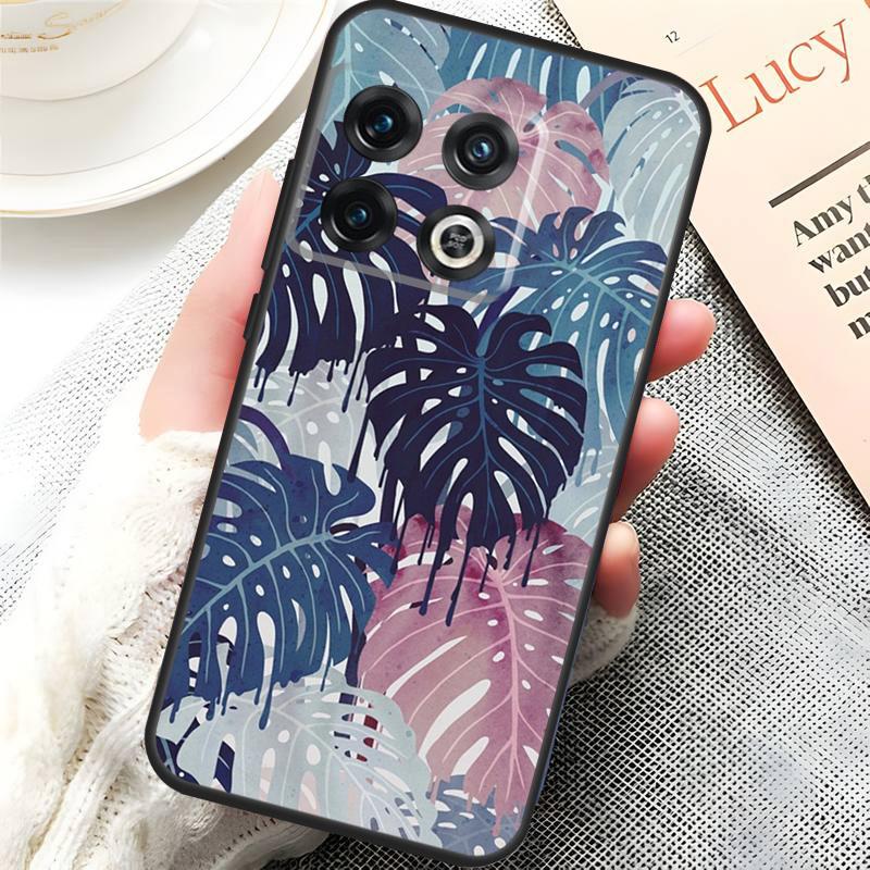 

Tropical Monstera Leaves Cover For OnePlus 13 15 13R 13T 12 12R 10T 11 10 Pro OnePlus Nord 5 CE 3 4 Lite N20 N30 Case OnePlus 12