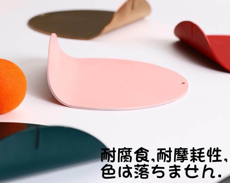 cuton Cutlery Rest Knife Rest Cutlery Rest Knife Rest Round Fork Rest Stand 1000 Yen Spoon, Knife, (Rose Gold)