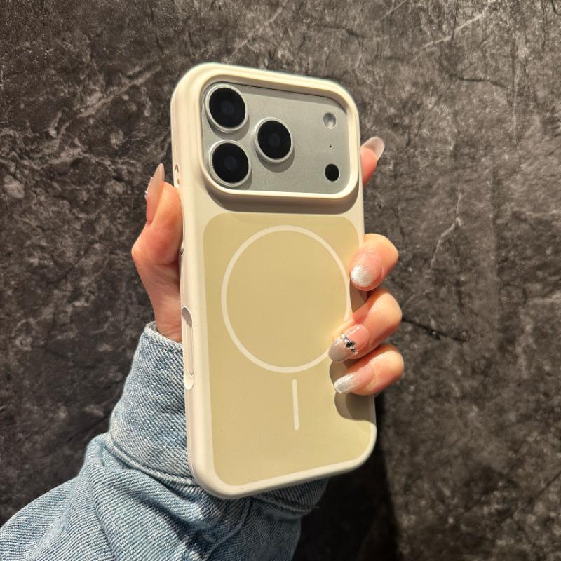 

Women s iPhone 17 Magnetic Charging Silicone Case with Full Coverage Drop Protection iPhone 15 Pro Max