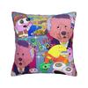 Smiling Friends Pim and Charlie  Pillow Cover Printing Cushion Cover Decorative Throw Pillow Case Cover Home Multi-Size