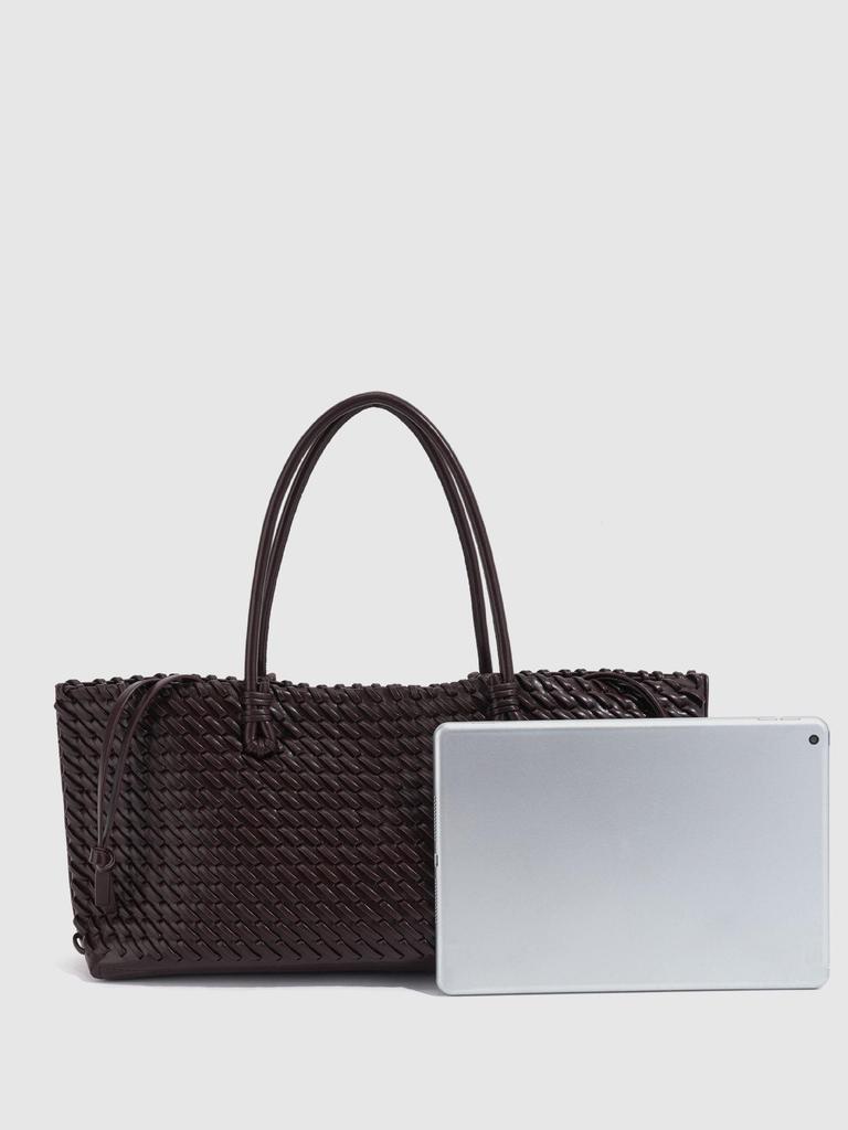 Z Family Women's 2026 New Style Woven Tote: Fashionable, Versatile, Large Capacity Handheld & Shoulder Bag