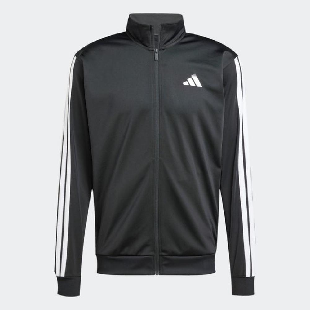 

Adidas Galleria Mens Sportswear 3s Tricot Regular Track Jacket BLACK/A2XL