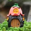 Micro Landscape Resin Garden Mushrooms Mushrooms Mushrooms House Model  Courtyard