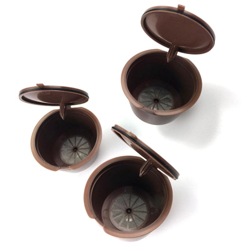 Refillable Coffee Capsules Filter Cup Compatible for Dolce Gusto Taste Adapter Reusable Nescafe Machine Rechargeable Dolcegusto