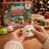 24Pcs Countdown Calendar Christmas Fidget Toy Set Christmas Toy Slow Rising Squeeze Toy  Holiday