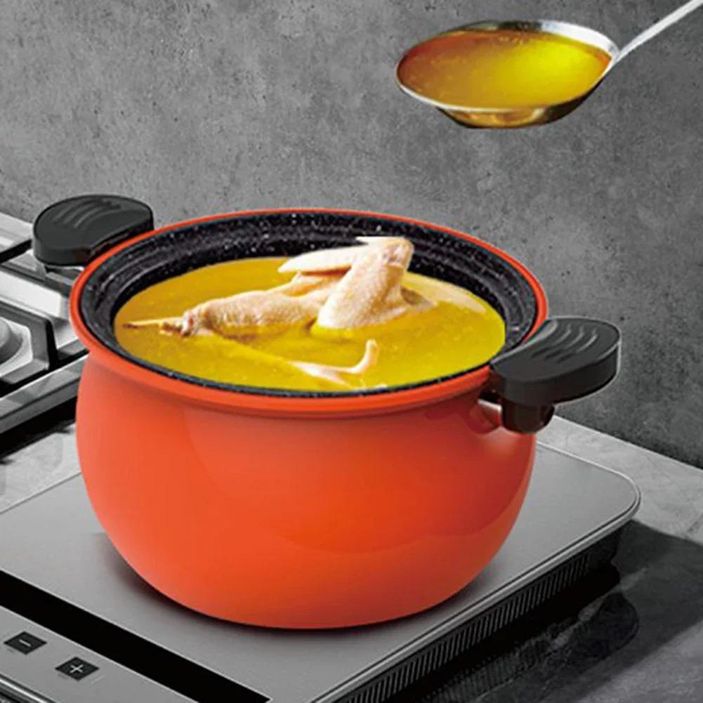 Efficient Cooking Pressure Stew Pot Easy Cleanup High-quality Materials Pressure Release Valve Quick Meal Preparation