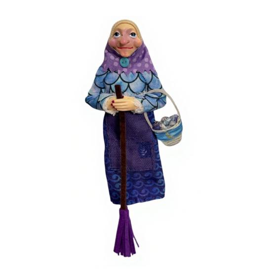 

Christmas Pendant Good Luck Handmade Charm Kitchen Wizard Doll Wizard Statue Hanging Doll Home Decor E