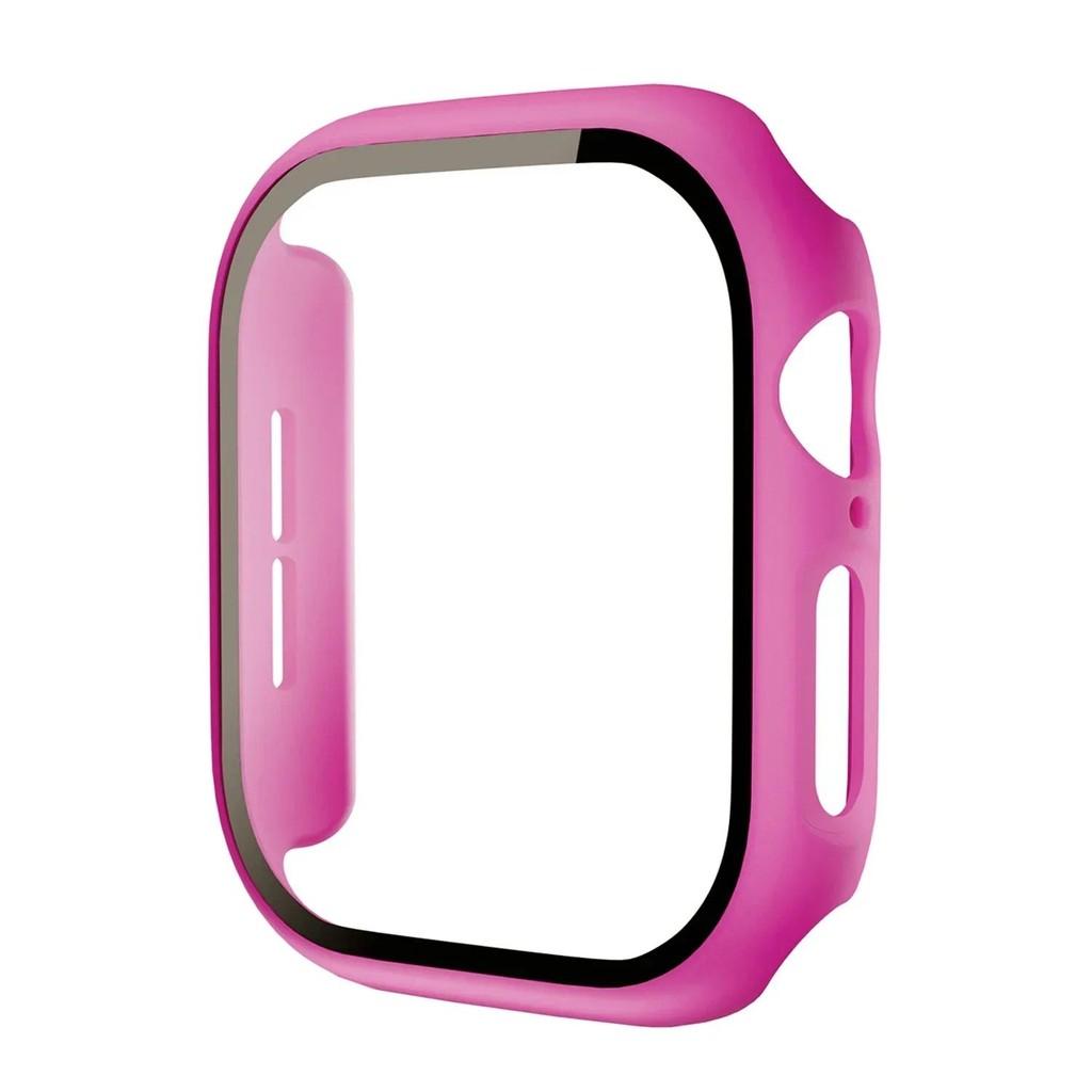 Bară de protecție+Sticlă de protecție ecran+Husă mată pentru Carcasă Apple Watch 46mm 45mm 41mm 44mm 40 38mm pentru Iwatch SE 11 10 9 8 7 6 5 4 3 2