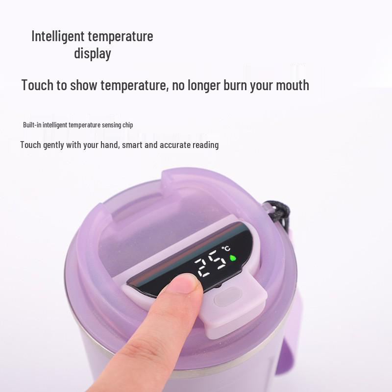 Izolovaný hrnek na kávu v barvě makronek s nástřikem pro udržení teploty - Přenosný unisex design