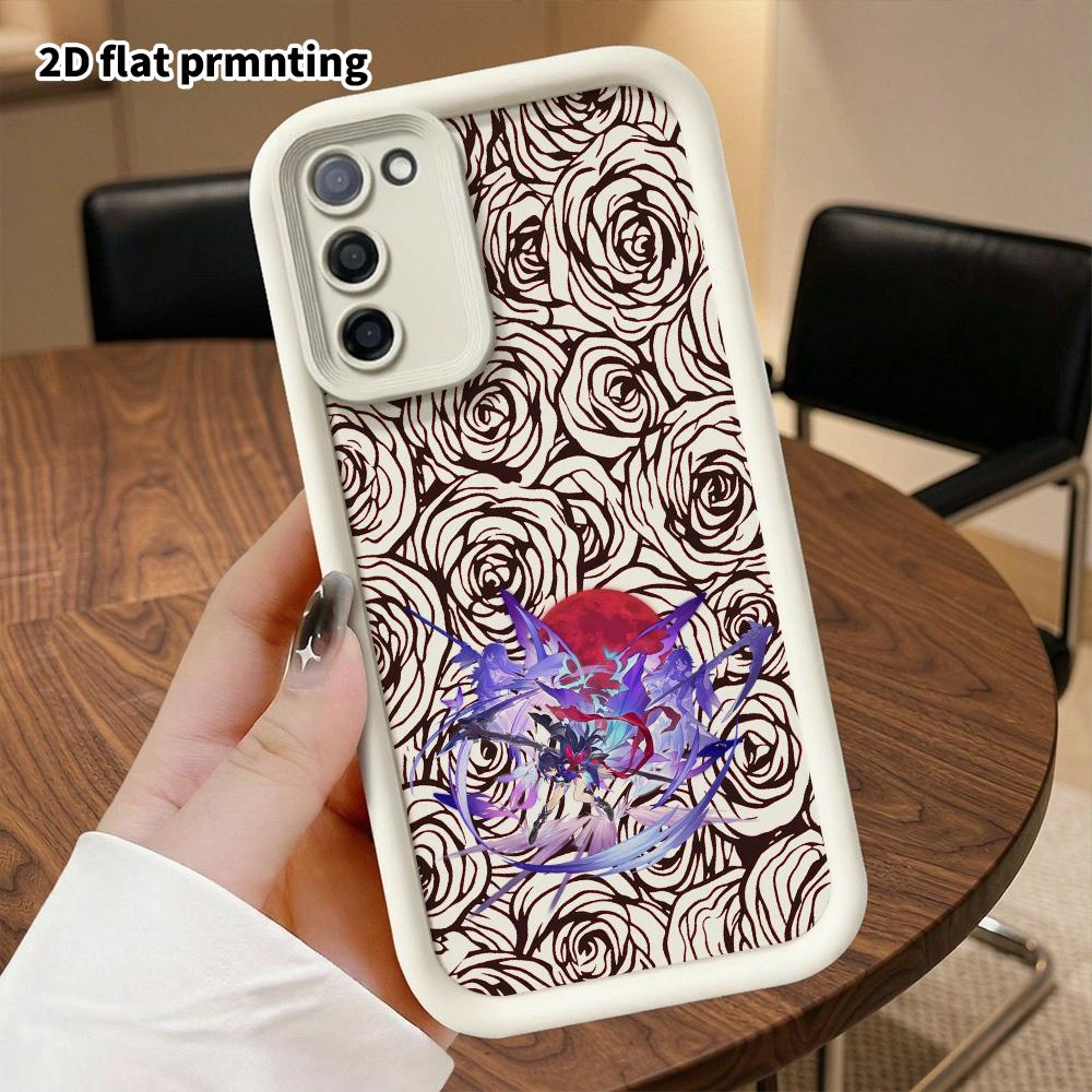 Phone Case: 2D Flat Samsung Galaxy A34 A35 M05 M06 S20 S22 S21 FE Plus 5G Protective Case, Game Characters, Christmas and Halloween Gift