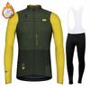 2025 Nový Gobikful - Pánský cyklistický oděvní set, Termovlna Dlouhý vlněný set a Dlouhé kalhoty pro venkovskou jízdu na horském kole