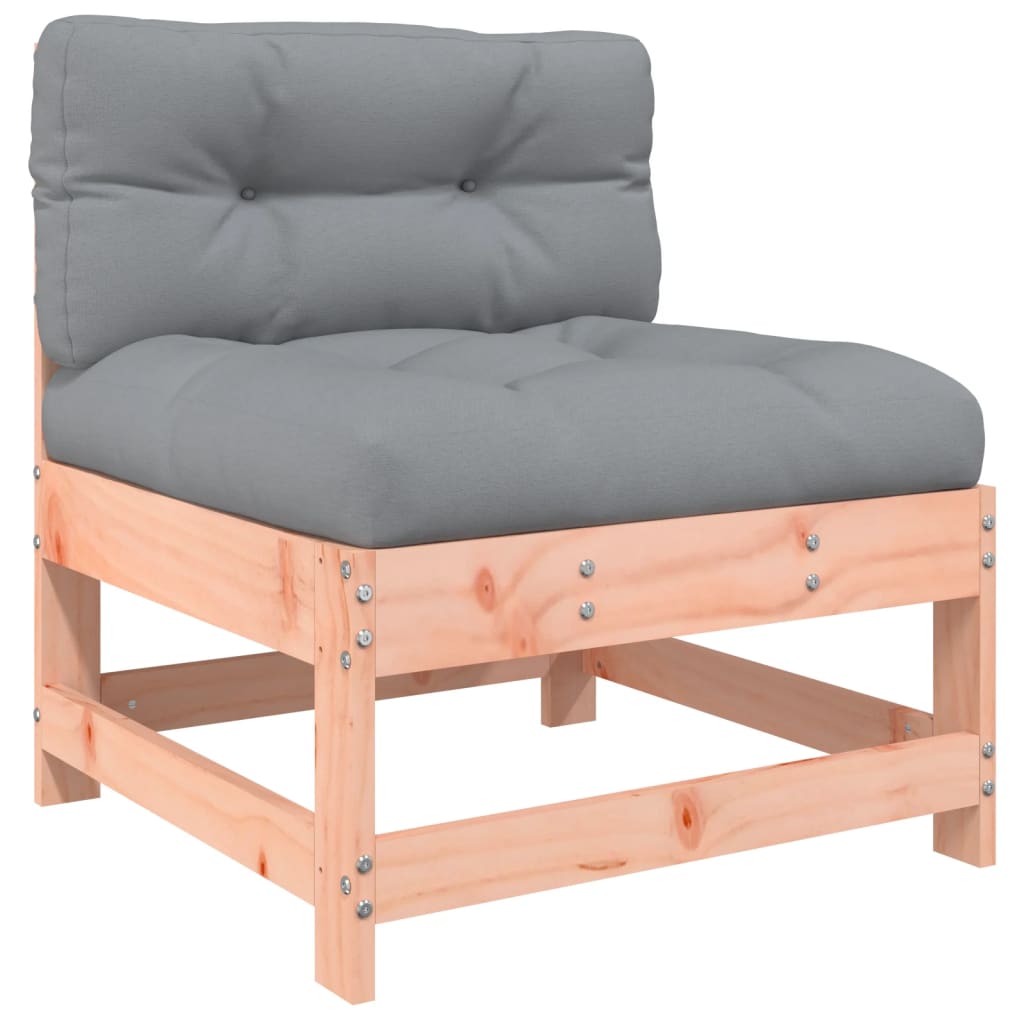6 Piece Garden Lounge Set with Cushions Solid Douglas Fir Wood