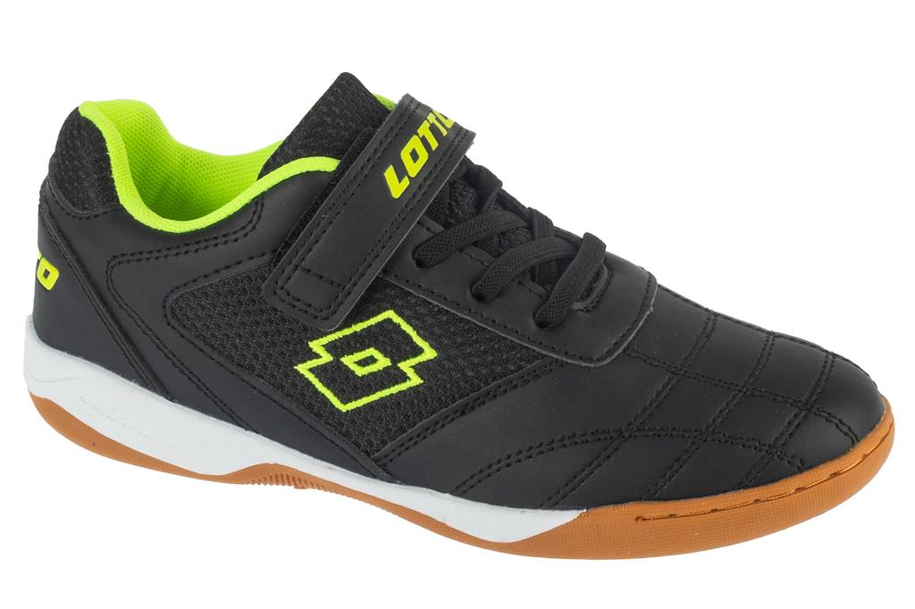 Lotto Pacer K, for Boy black Indoor football trainers