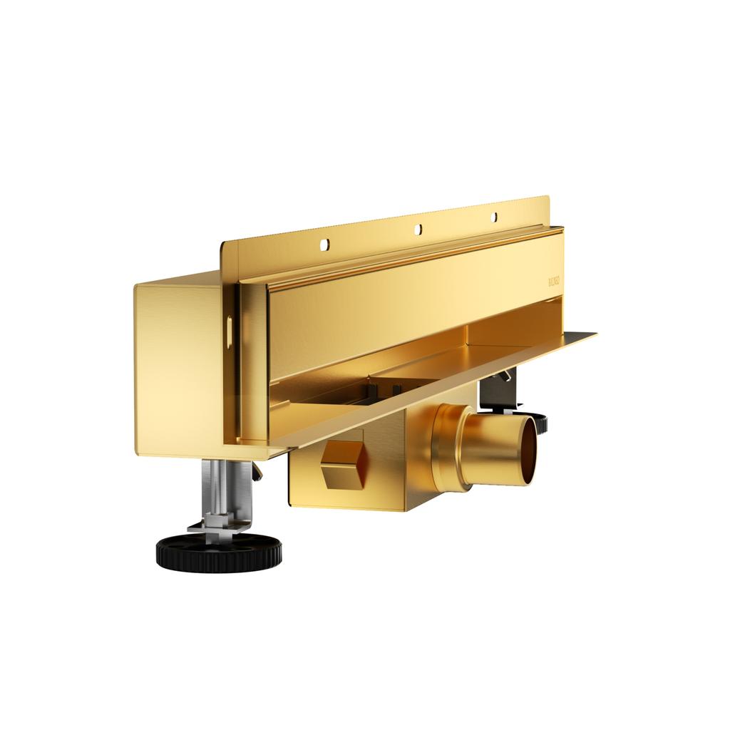 W-Drain NEXT 2in1 Linear wall drain 100 double-sided gold