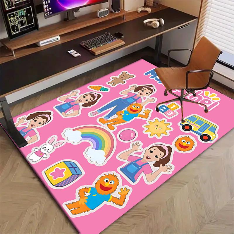 1pc Ms Rachel3 Design Printed Area Rug Carpet for Bedroom Living Room Home Decor Rugs Mat Non Slip Mat Rug for Bedside