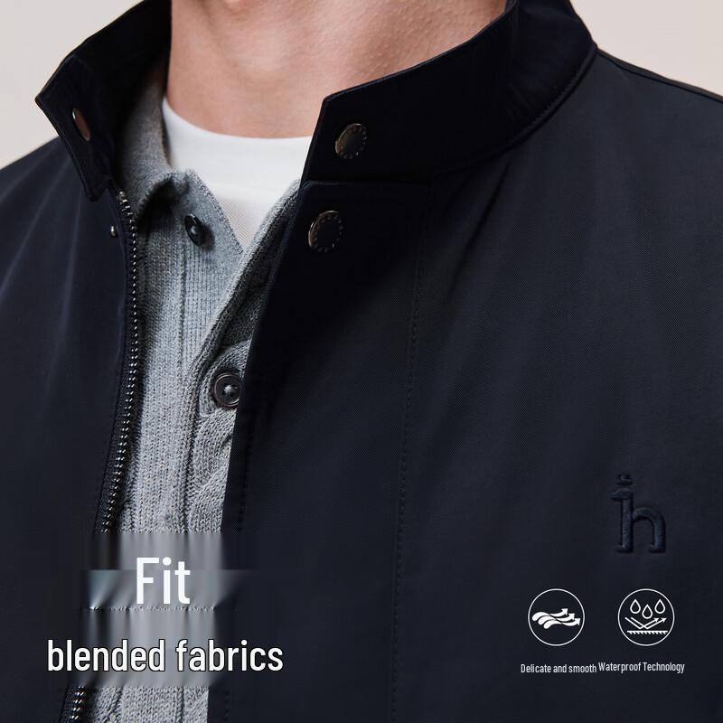 HAZZYS Men's Water-Repellent Harrington Jacket
