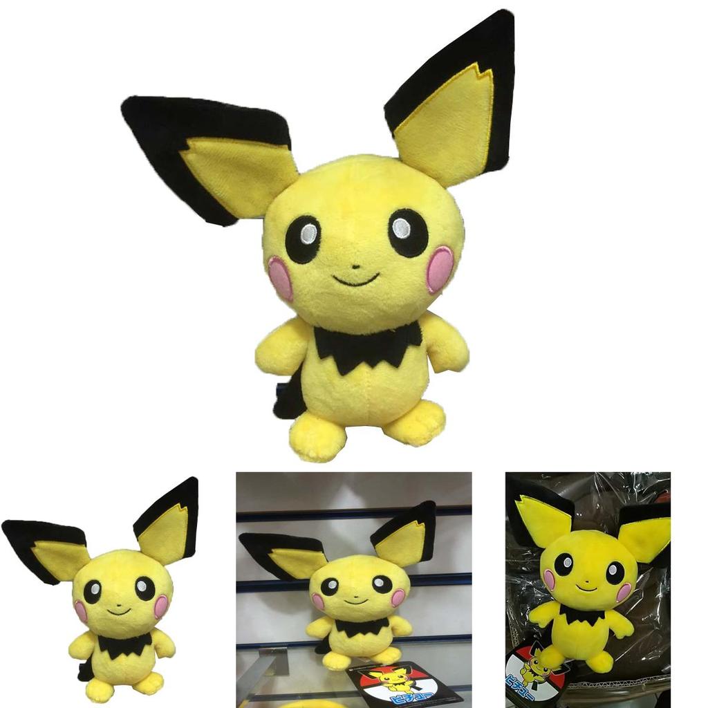 Rozkošný plyšový Pokémon Pichu 8'' Měkká anime hračka pro kluky a holky k narozeninám