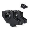 Steering Wheel Post Motorcycle Himalayan Scrum 411 Meteor 350 Interceptor 650 Hunter 350 22mm 7/8" Offset Handlebar Riser (Matte Black)