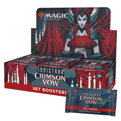 Magic: The Gathering Innistrad: Crimson Vow Set Booster (English Version) C90640000 MTG Trading Card Wizards of the Coast C90640000