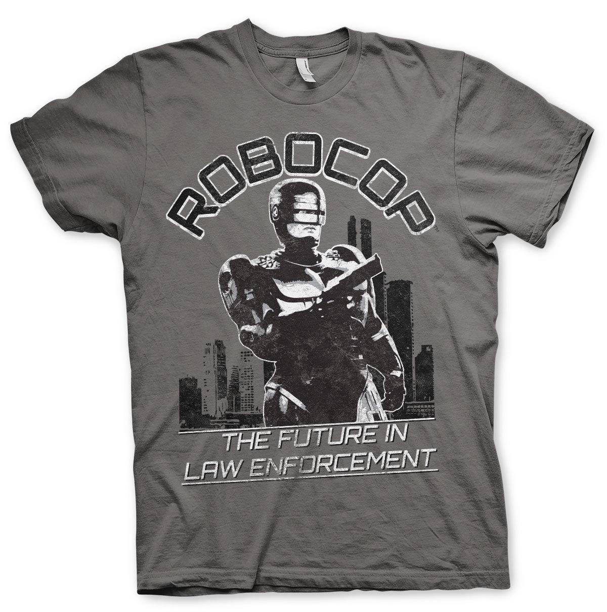 Officially Licensed Robocop The Future In Law Emforcement Men S T-Shirt S-XXL XXL
