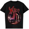 RosGeel Vixen Band Tour Herr Bomulls T-shirt