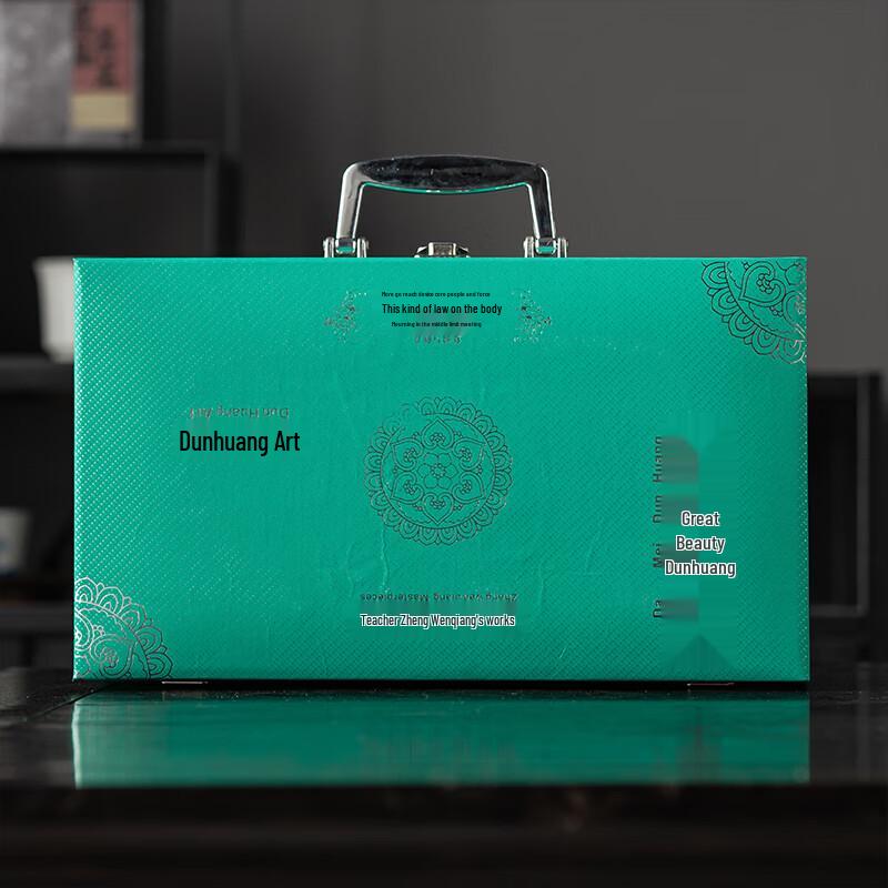 Su's Ceramic Gilded Silver Dunhuang Teapot Set