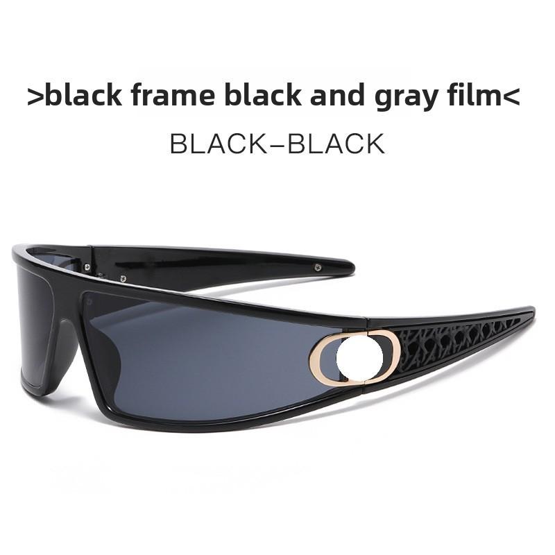 Fashion Headband Sunglasses With Pc Frame And Grey Lenses For Travel And Parties Black Gray