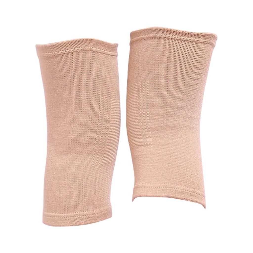 Knee Compression Sleeve Chemical Fiber Elastic Warm Knee Support Accessory for Outdoor Mountaineering Biking Running