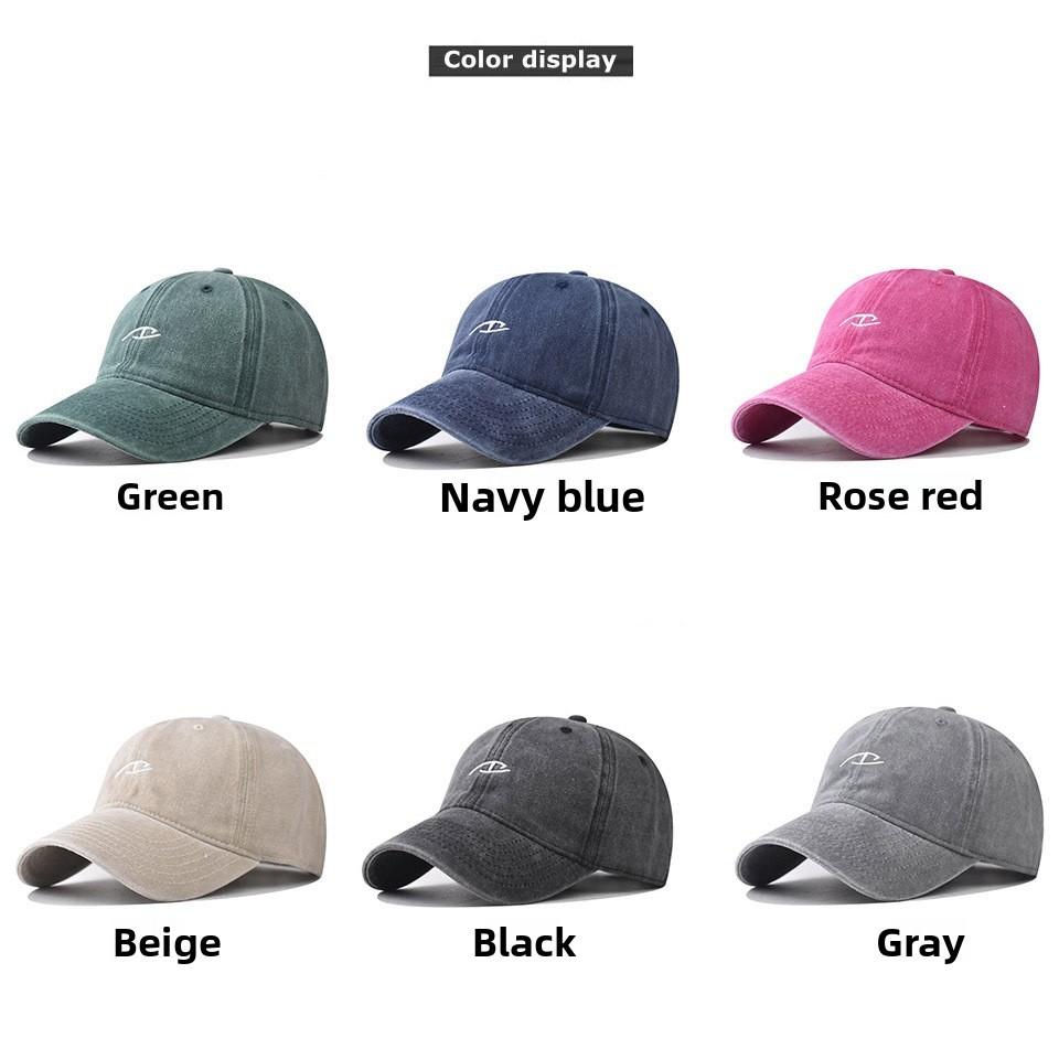 Eye Shaped Fashionable Embroidery Neutral Casual Baseball Cap Outdoor For