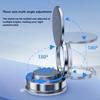 360° Foldable Vacuum Magnetic Phone Holder, Magnetic Car Phone Mount Hands-Free Suction Cup Phone Holder for Smooth Surface