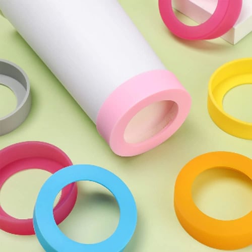 Audiophile Silicone Covers for Water Bottles, Tumblers, and Portable Mugs, Bottom Caps, Protective Covers, Silent, Scratch-Resistant, and Non-Slip, 60