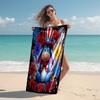 1pc Happy Th July Cartoon Quick Dry Microfiber Bath Towel for Swimming Surfing Camping Unisex Holiday. SJT7201118
