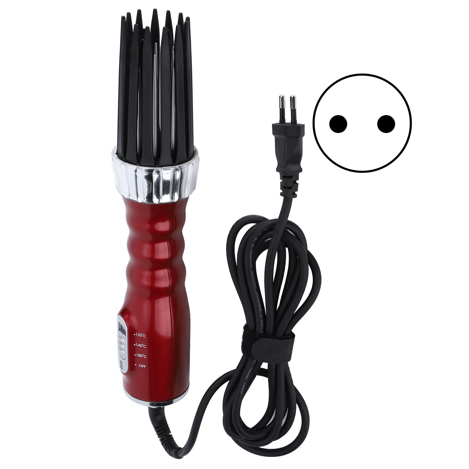 

550 Вт Влажный Сухой Двойного Назначения Горячий Фен Расческа Для Завивки Моделирования Инструменты С Регулировкой 3 Уровня RedUK Plug